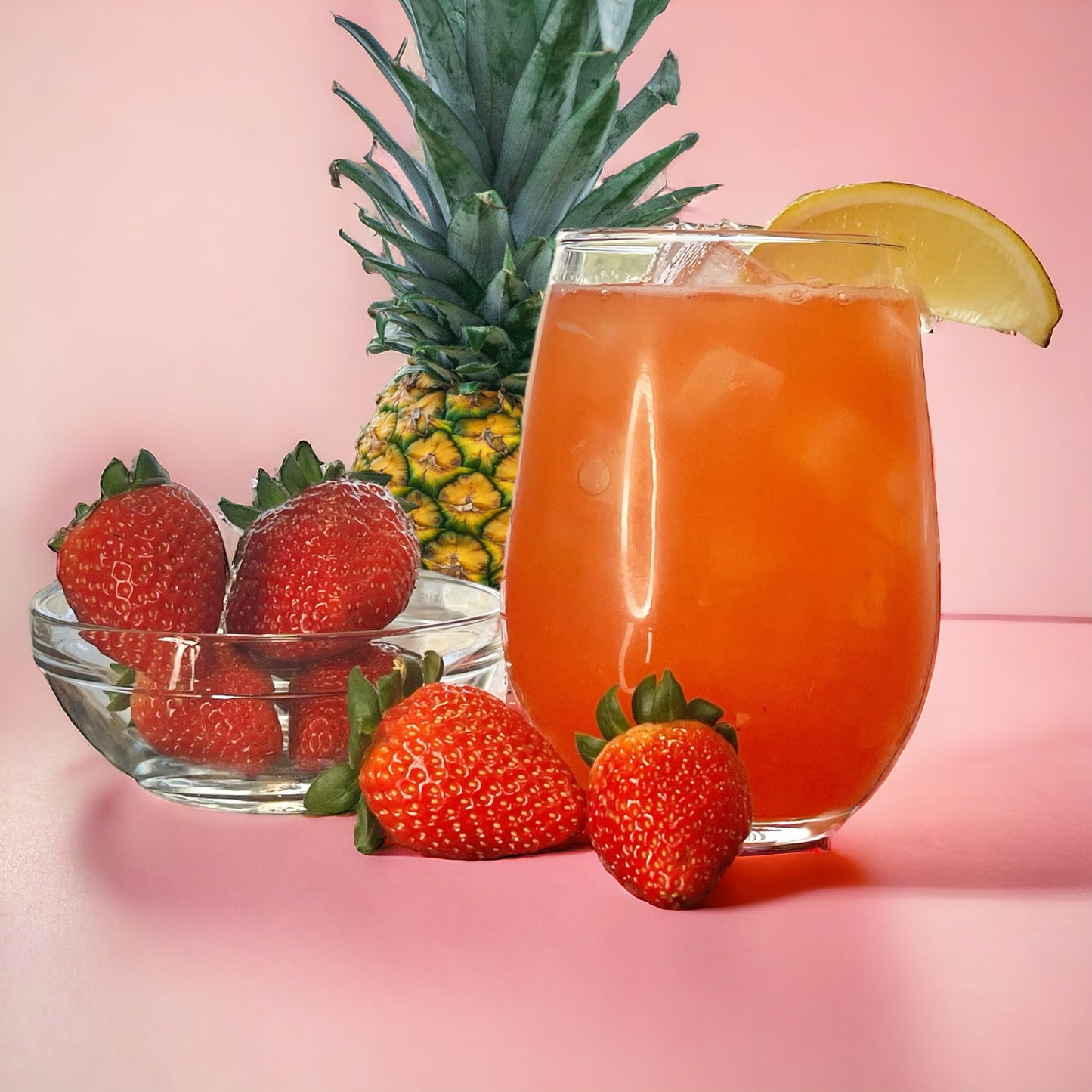 Strawberry-Pineapple Lemonade